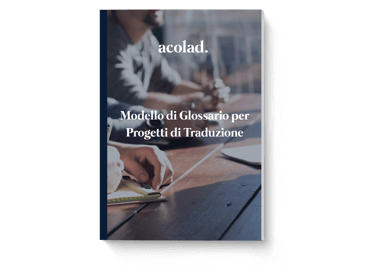 Modello di Glossario per Progetti di Traduzione